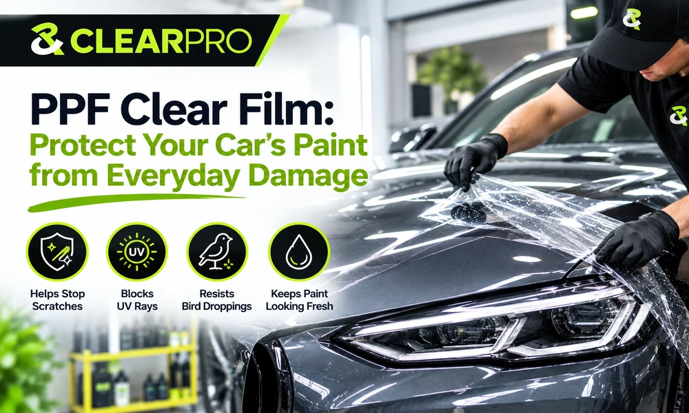 PPF Clear Film: Protect Your Car’s Paint from Everyday Damage